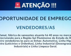 Oportunidade de Emprego